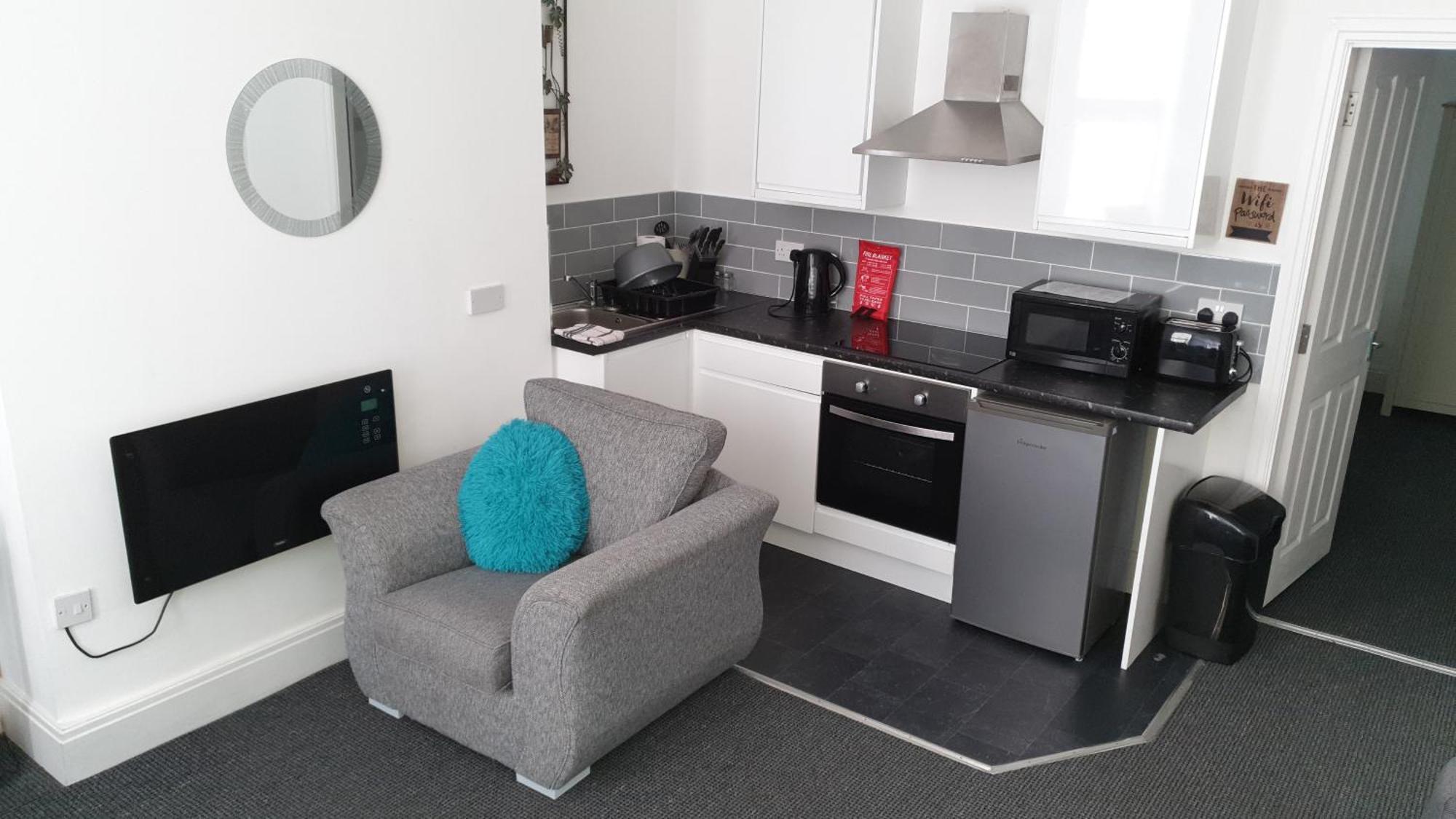 Coast Accommodation Station Road Apartments Blackpool Bilik gambar