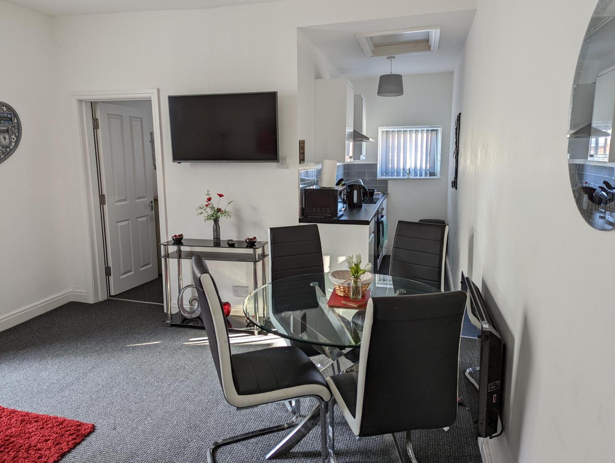 Coast Accommodation Station Road Apartments Blackpool Bilik gambar