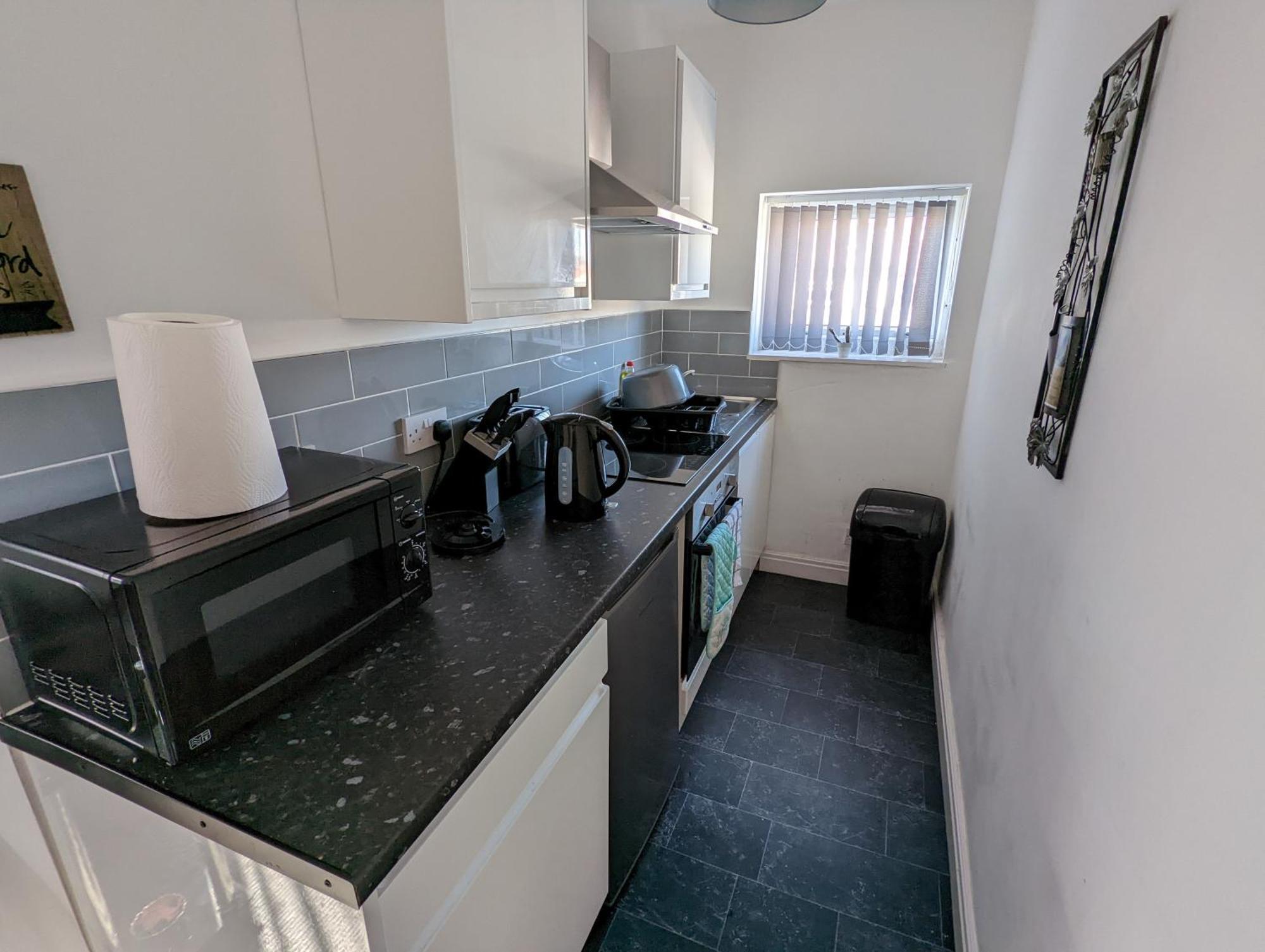 Coast Accommodation Station Road Apartments Blackpool Bilik gambar